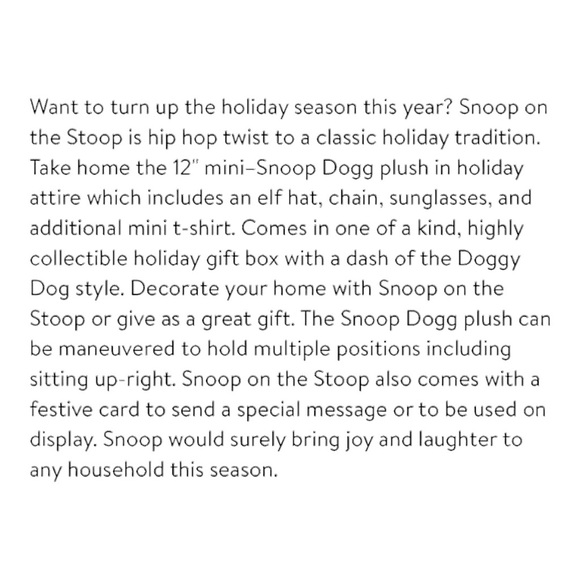 Snoop On The Stoop Snoop Dogg Doll - Picture 8 of 14